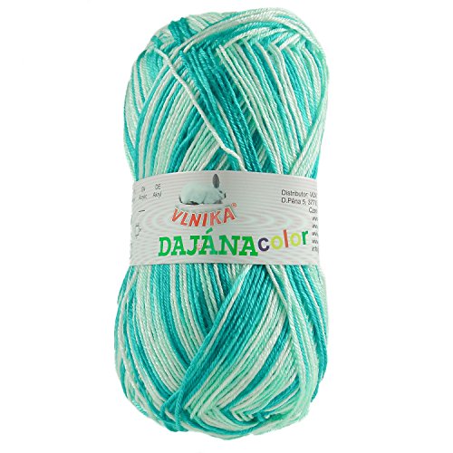 Strickgarn Dajana Color by VLNIKA, 50g, #669