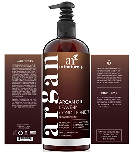 ArtNaturals Arganöl Leave In Conditioner – Haar-Creme mit Aloe Vera und Vitamin E – 354 ml - 3