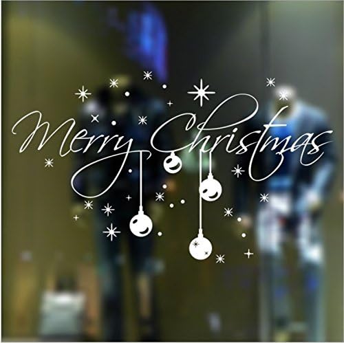 Christmas Snowflake Vinyl DIY wall stickers Christmas decoration window stickers glass stickers background wall sticker Shop Decoration Window For 2015