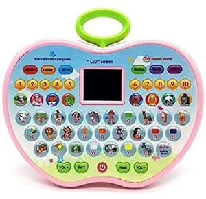 Educational Computer ABC and 123 Learning Kids Laptop with LED Display and Music