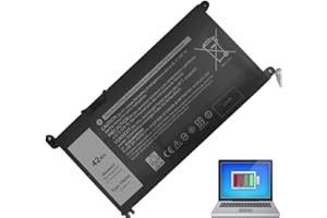BYDT YRDD6 1VX1H Battery for Dell Inspiron 5482 5485 7586 3583 5491 5591 5481 3310 2-in-1 5593 5584 3493 3593 3793 5480 3582 5581 5590 3584 5493 5585 5594 5598 3501 P93G001 VM732 Vostro 3491 [11.4V 42Wh]