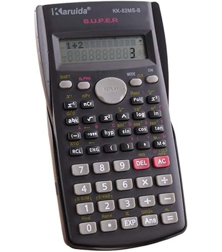 Calcolatrice Scientifica Fiamo ECO30 - 138 Funzioni, Display 10 Cifre, Arancione - Foto 7