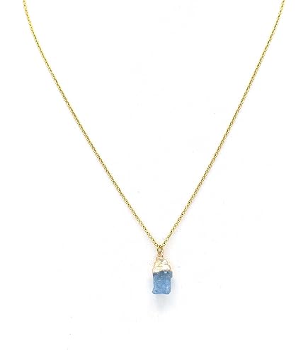 Collier Sélénite 5 Perles 8mm - Chaîne Inox - Bijoux Femme A Bijoux
