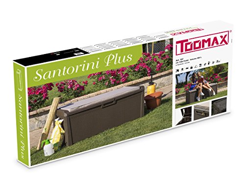 TOOMAX Art. 157 KissenBox Santorini Plus, 148 x 72 x 64 cm, anthrazit - 2