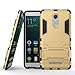 Chevron Back Cover Case for Xiaomi RedMi Note 3 (Gold) [Military Grade Version 2.0 With Kick Stand Hybrid Back Cover Case] RS.299.00