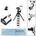 Produktbild Fantaseal® Kamera Dreibeinstativ Smartphone Dreibein Stative Actionkamera Tripod 3-in-1 Robust Kugelkopf Octopus Camcorder Tischstativ Dreifuß Stativ Ständer Actioncam Gorillapod Mini-Stativ Ständer Kamera Stativ Handgriff Smartphone Tripod + GoPro Adapter + Handy Klemmhalter für Nikon Canon Pentax Sony Olympus Panasonics Kamera / Camcorder + GoPro Sony SJCAM Garmin Virb Xiaomi Yi DBPOWER Qumox + GoPro ähnliche Actioncam + iPhone Samsung LG HTC Huawei Blackberry Sony Nokia Xiaomi