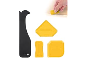 DEZP DEZ 4 PCS rimuovi silicone raschietto silicone togli silicone strumento per silicone calafataggio kit spatole per silicone rimozione del sigillante siliconico