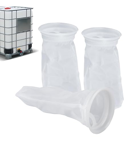FN-Technik Coperchio IBC Con Filtro Per Acqua Piovana – DN 150 Con Sacchetto In Feltro Da 100 μm, Riavvitabile, Qualità Alimentare - 2