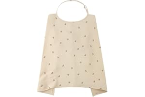 LICHENGTAI Stillschal Stilltuch Nursing Cover, Musselin Laktationsdecke Weich & Atmungsaktiv Stillen Abdeckung Stillschürze für Unterwegs Sichtschutz Stillmutter beim Stillen