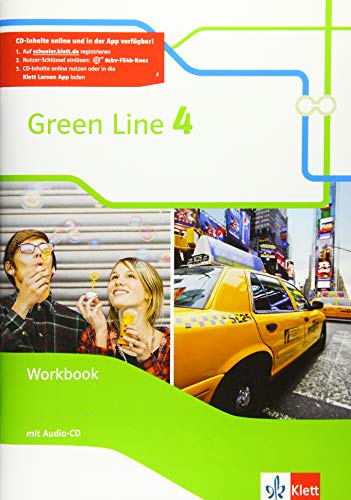 Green Line 4 Workbook mit AudioCD Klasse 8