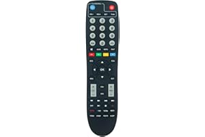 VINABTY SXRCU03 Fernbedienung ersetzen Passend für Octagon SX Series SX88, SX89, SX888, RCU 03,SF8008- Black