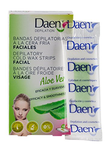 Daen Aloe Vera Facial Wax Strips