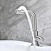Produktbild Haixng Edelstahl Waschbecken Wasserhahn Bad Kabinett Gesicht Becken heißen und Kalten Wasserhahn 360°-Drehung