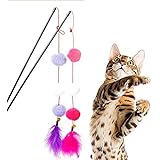 Blue Vessel Bunte Hängenden Glocken Lustige Katze Stick Katze Spielzeug