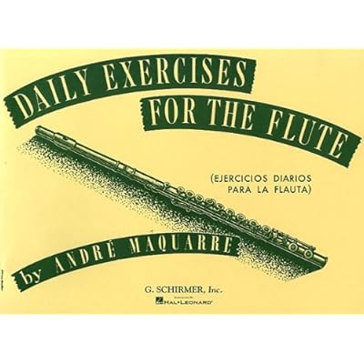 Andre Maquarre Daily Exercises For The Flute Fur Querflote Pdf Complete Lucasarkaitz