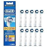 Oral-B Precision Clean - Cabezal de recambio, 8 + 2 unidades