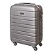 Produktbild Karry Handgepäck Bordgepäck Hartschalen Koffer für Kurzreisen Urlaub Reisen Businesskoffer Trolley Case TSA Schloss 30 Liter Silber 815
