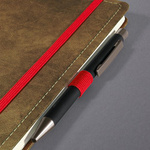 Sigel CO603 Notizbuch, ca. A5, liniert, Design Vintage, Leder-Look, braun CONCEPTUM – große Auswahl - 3