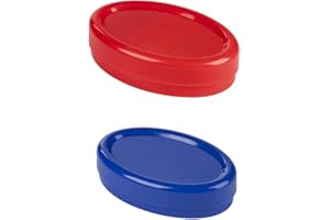 KIUIOM Caja de Agujas Magnética,Soporte Cojín Alfileres,Cojín Alfiler Magnético,2PCS Cojín Sostenedor Magnética Soporte Agujas Coser Accesorios Costura Manualidades de Bricolaje para Pinzas de Pelo Bordado