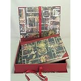 HANDERBEIT FOTO ALBUM 20 x 25cm - 30 blatter - mit BOX