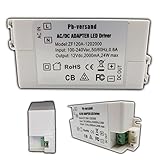 NICHT Dimmbar LED Leuchmittel Trafo 12V DC 24 Watt Netzteil Treiber Niedervolt Transformator