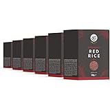 Marchio Amazon - Happy Belly Select Riso rosso, 500g x 6