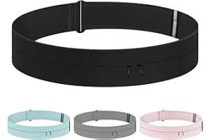 JIAYOULC Unisex Running Belt with Water Bottle Women Men Runner Waist Pack Phone Holder Bag for Marathon Jogging Sport Workout Exercise Fitness (Black, Medium)