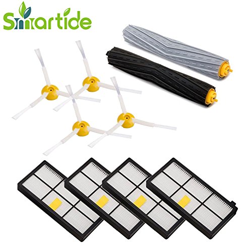 Smartide zubehür Set für iRobot Roomba Ersatzteile Roomba 800 Ersatzteile Ersatzkit für iRobot Roomba 800 serie 800 860 865 866 870 871 880 880 890 900 960 966 980