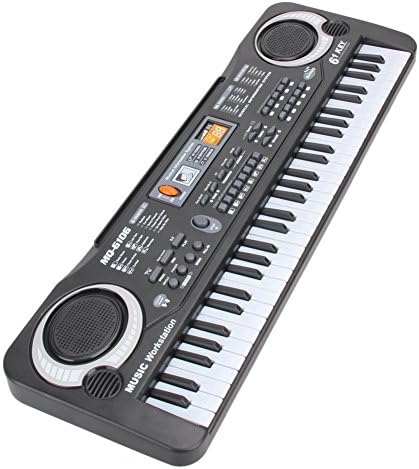 Shayson Kids Piano Multi-function 61 Key Keyboard Piano Electronic Organ Music Child Musical Electronic Karaoke Keyboard with Microphone For Kids Children Gift