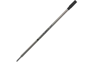 Monteverde - Recambio para bolígrafos S.T Dupont (trazo suave, punta media, 2 unidades), color negro