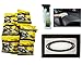 Auto Pearl Premium Quality Combo Of Air Gloss Premium Quality Car and Bike Instant Shiner Wax Foam -Pack of 20 Pcs. & Dash Board Polish White. & Car Tissue Paper Box Cola Beige Flower. RS.1047.00