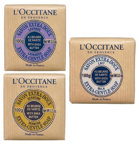 L'Occitane Luxury Soap Trio