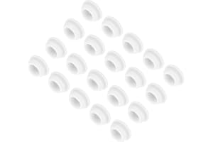 QUARKZMAN 30 st silikonlåshålspluggar, monteringsdiameter 12 mm smal spårbredd 2 mm rund paneltätning vattentäta pluggar