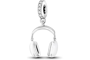 Hapour 925 de Plata de Ley Encantos para el Encanto Pulseras Collar Europeo Joyería Colgante Abalorios Encanto Cumpleaños Regalo para las Mujeres Niñas Mamá Hija