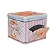 Produktbild Natives 610010 Retro Metall - Vorratsdose Happy Therapie - Macarons 12 x 14 x 14 cm