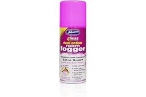 Johnson's Vet 4 Fleas Room Fogger Spray, 100 ml