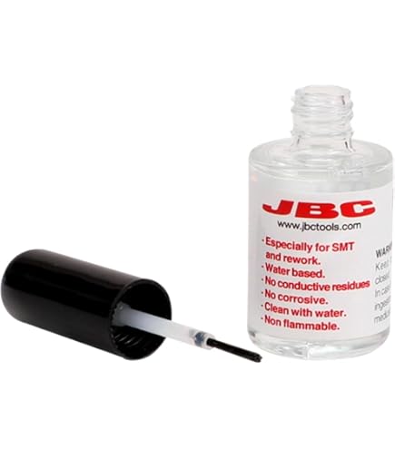 Flussante Per Saldatura SMD - 60ml, No Clean, Senza Acidi, Con Flacone Dosaotre A Punta Fina - Foto 3