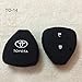 SFK Silicone key cover for Toyota Innova / Fortuner /Corolla with 2 button remote key RS.220.00