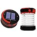 Produktbild Kainuoa LED Campingleuchte Solar Camping Laterne Aufladbare Campinglampe USB Taschenlampe Zusammenklappbare Zeltlampe mit 3 Helligkeiten für Outdoor Garten Angeln Garage Notfall Stromausfall
