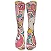Produktbild Unisex Donut Doodle Knee High Long Socks Athletic Sports Tube Stockings For Running,Football,Soccer