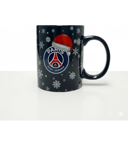 Mug foot PSG paris saint-germain cadeau personnalisé avec un prénom tasse football fête des pères, anniversaire, Noël - France