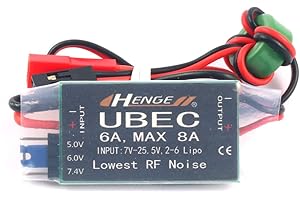 FEICHAO 6A UBEC Uscita 5v / 6V 6A / 8A 2-6S Lipo Switch Mode UBEC Versione a bassa tensione per 450 500 RC Helicopter
