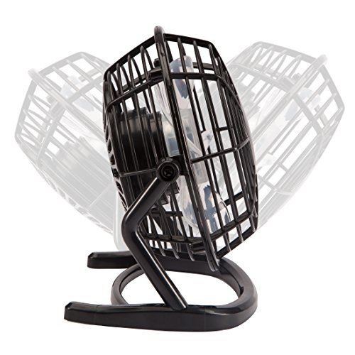 Ultratec USB Mini- Ventilator/Lüfter für den Schreibtisch, Schwarz - 3