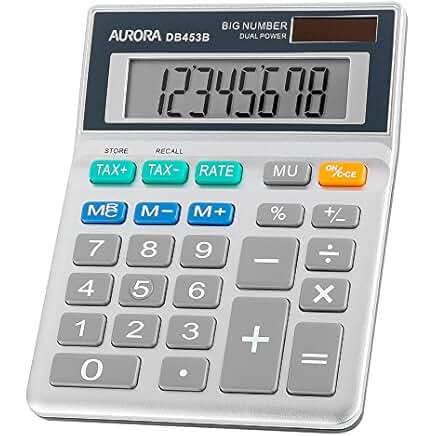 Amazon.co.uk: extra large calculator