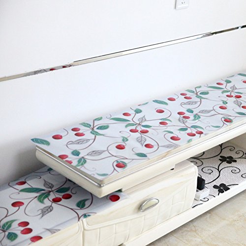 Preisvergleich Produktbild Pvc,wasserdicht],schuhkarton],bedside table mat / tea table mat crystal plate tv cabinet tischtuch,mat tischtuch european-N 50x190cm(20x75inch)