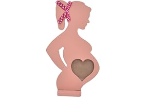 SEPTPENTA Heart's Sign Marco de Fotos Sonogram, Marco de Fotos para Ecografía de Bebé, Conservar Este Momento Especial, Marcos de Recuerdo de Fotos de Escaneo, Egalos para Mamás Embarazadas o Primerizas