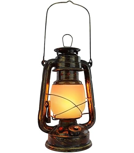 Lanterna da campeggio vintage a forma di cavallo, batteria, candela a LED, fiamma, tenda portatile, lampada a olio, tavolo a LED, decorazione Ramadan, lanterna da giardino  39