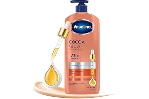 Vaseline Cocoa Glow Serum In Lotion, 600 ml | 100% Pure Cocoa & Shea Butter for Glowing & Soft Skin