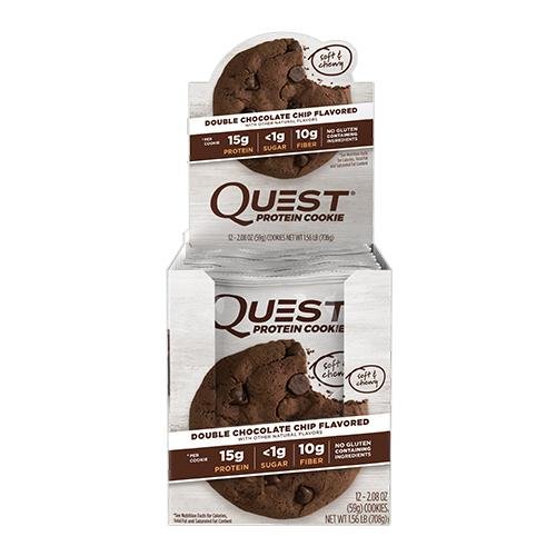 Preisvergleich Produktbild Quest Nutrition Protein Cookie MIX BOX, 12 x 59g