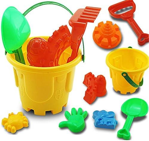 Moncare Summer Beach Water Sand Toy 8 Pieces Model For Kids Baby